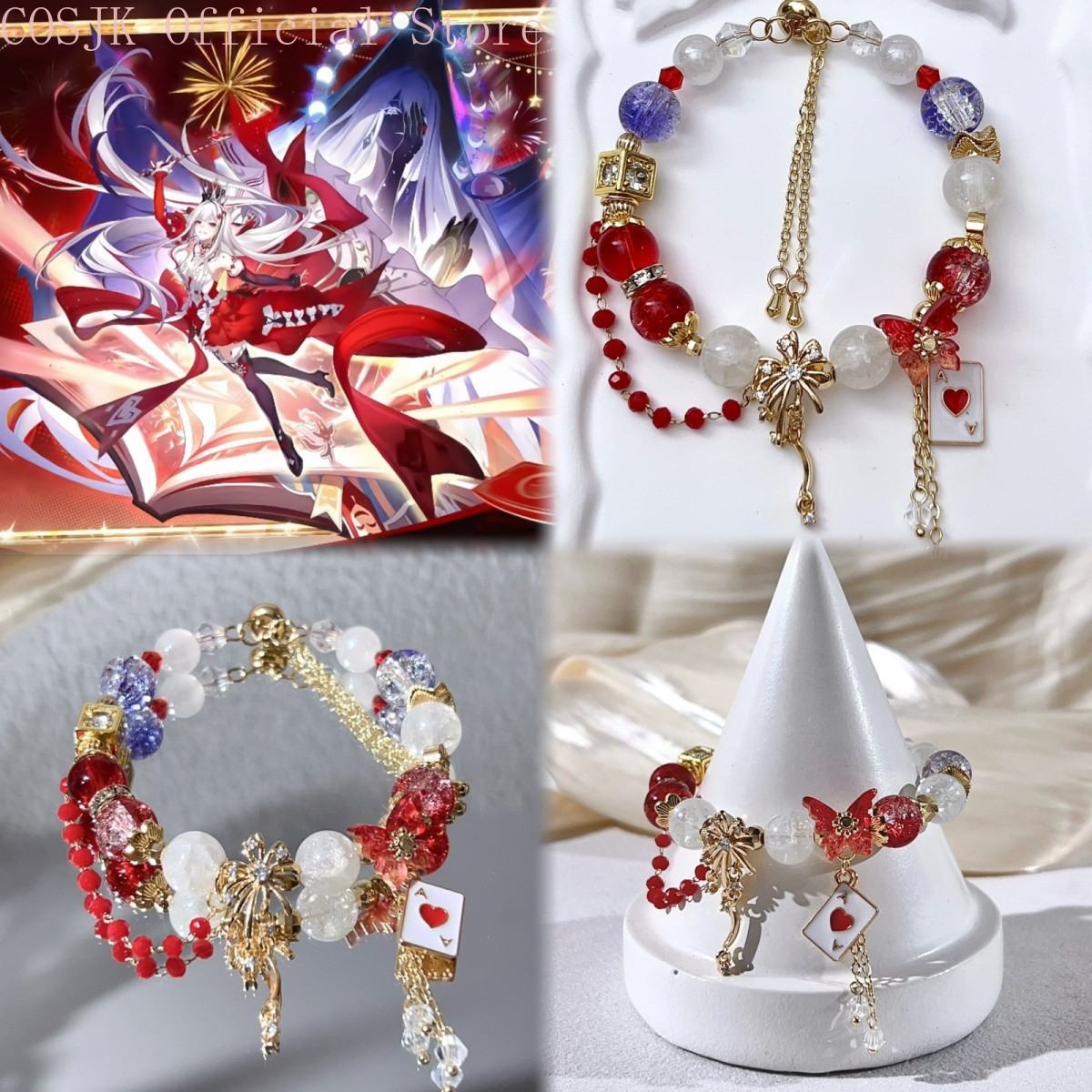 Anime Cosplay Couple - Gioco Honkai: Star Rail, braccialetti fatti