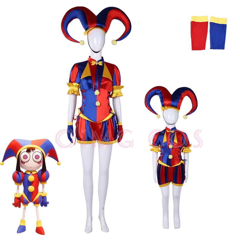 Anime Cosplay Ladies - Costume Cosplay Pomni del Digital Circus,