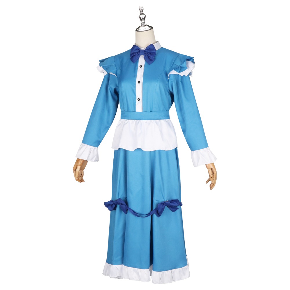 Costume Cosplay Poppy Red Hair - Anime Cosplay Blue Hair recensione e prezzo