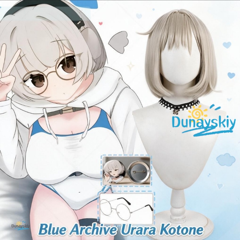 Parrucca per Cosplay di Urara  - Anime Cosplay Blue Hair recensione e prezzo