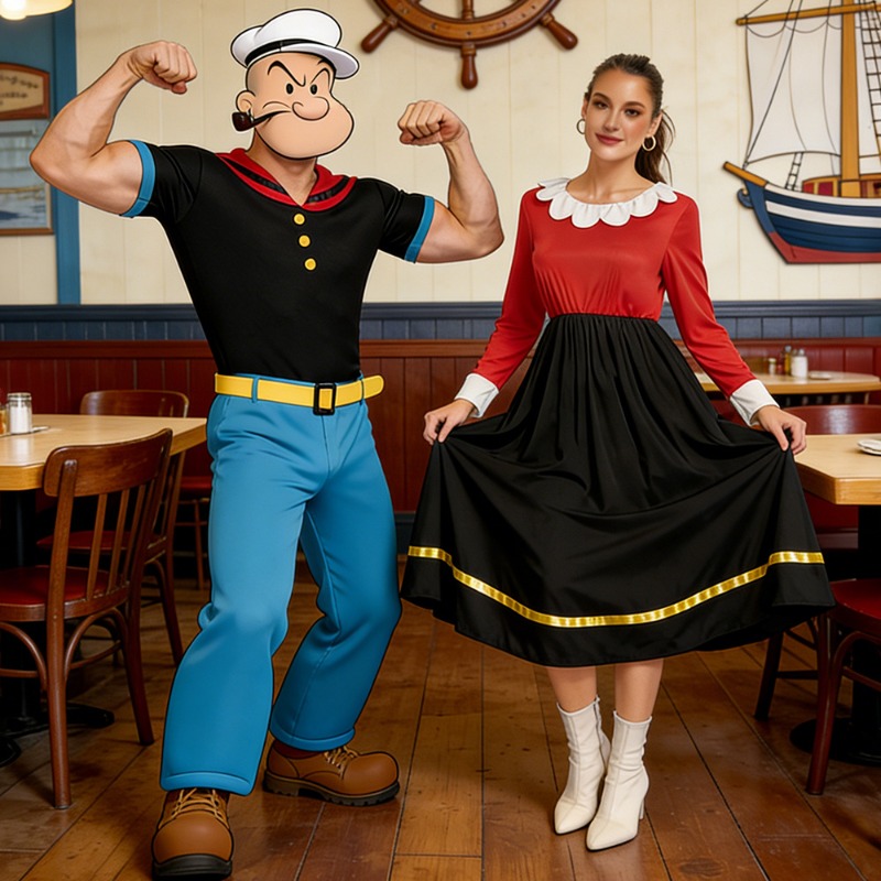 Nuovo Costume di Carnevale per - Anime Cosplay Couple recensione e prezzo