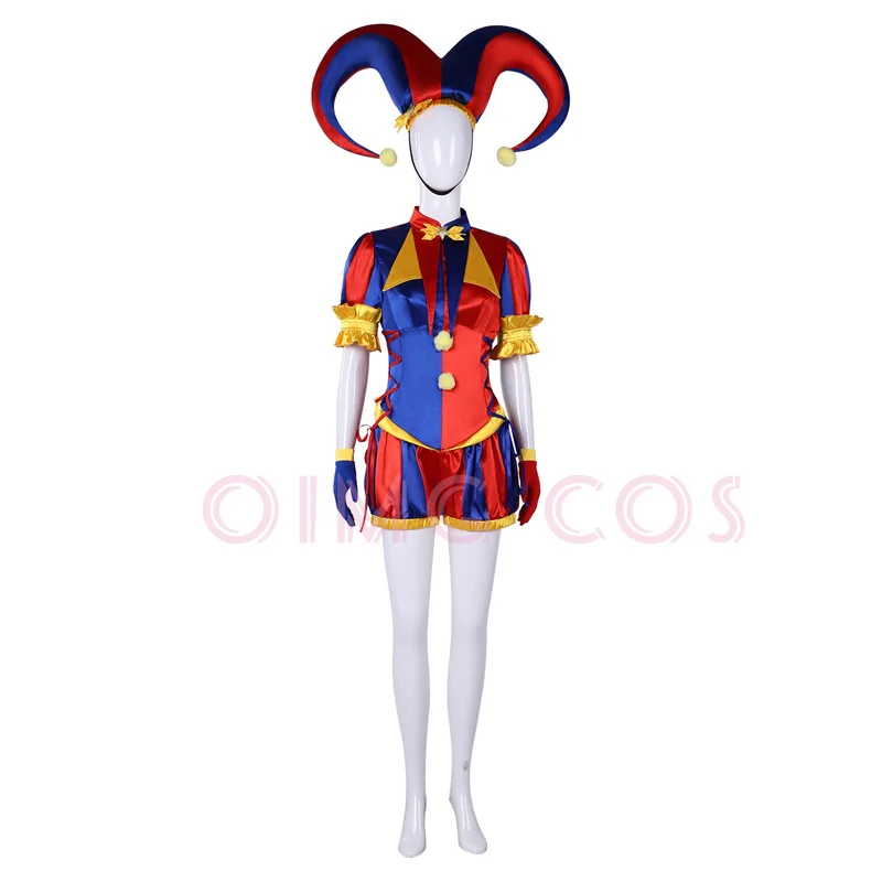 Costume Cosplay Pomni del Digi - Anime Cosplay Ladies recensione e prezzo