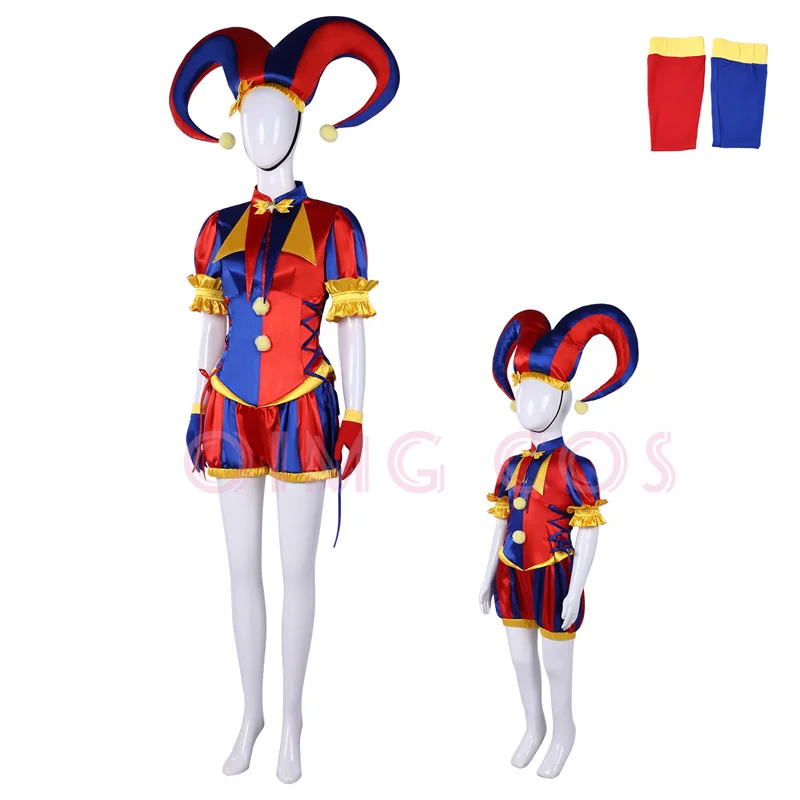 Costume Cosplay Pomni del Digi - Anime Cosplay Ladies recensione e prezzo